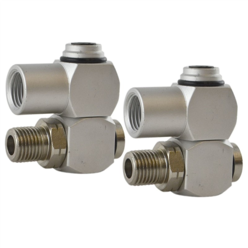 AB Tools 1/4” BSP Male/Female Air Compressor Fitting Connector 360