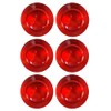 Annastore 6 x Placemats Made of Wonderfully Shimmering Melamine Diameter