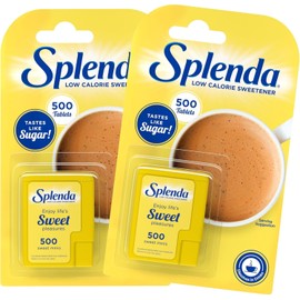 Splenda Low Calorie Sweetener 1000 Tablets (Pack of 2x 500)