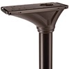 ARCHITECTURAL MAILBOXES 7517RZ-10 Elevado Decorative Steel Mailbox Post, Extra Large,