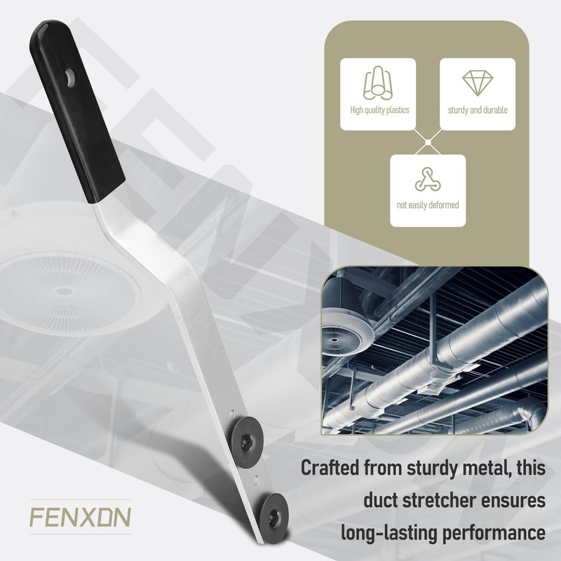 FENXDN 89565 Duct Stretcher Tool, 16" Metal Duct Sheet Tool