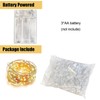 Cynzia Photo Clip String Lights Battery Powered, 100 LED Fairy