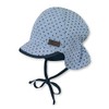 Sterntaler Baby Boys' Sun Hat with Visor and Neck Protection