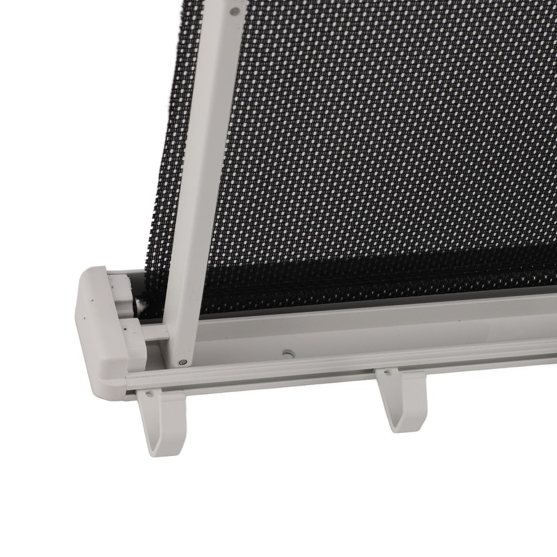 Retractable Clothes Drying Rack with Template Wall Mount Mesh Breathable