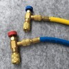 Pack of 2 Filling Coolant Safety Valve Quick Coupling Air