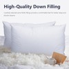 Vendare Queen Size Goose Down Pillow - Single Bed Pillow,