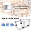 Bear Cookie Cutter 2.3" Cute Bear Face Cutters for Cookies