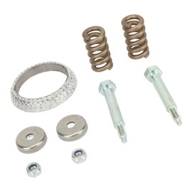 Pipe Repair Kit, 179774 Muffler Bracket for C2 C3, 1007 106 206 207 307, Metal Kit, Noise and Vibration Reduction, Direct Replacement Installation, Adjustment of OE