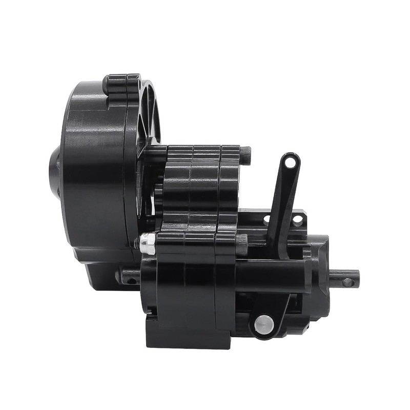 Metal Complete Transmission Cutoff Gearbox with Dig Gear for 1:10