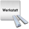 Türschilder24 XXL Door Sign 125 x 125 mm Workshop 1.5