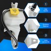 YzusGomumu Engine Radiator Coolant Overflow Reservoir Tank with Cap Compatible