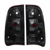 labwork Left and Right Pair Tail Lamp Lights Black Tinted