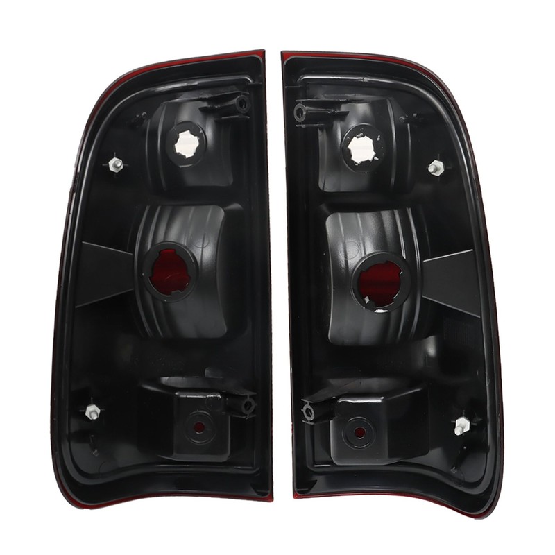 labwork Left and Right Pair Tail Lamp Lights Black Tinted
