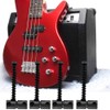 4pcs Electric Bass Correction Saddle Set Bass Bridge String Saddle