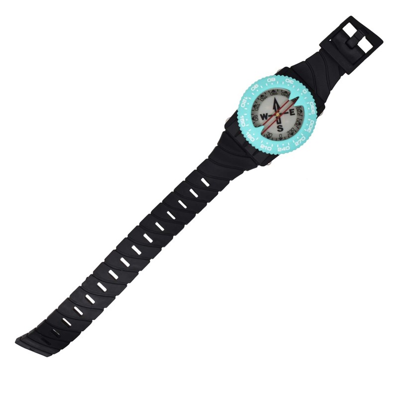 Scuba Choice Diving Deluxe Wrist Compass, Tiffany Teal