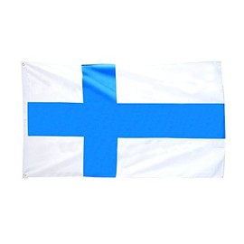 Flaggenfritze Flag of Finland + Free Sticker
