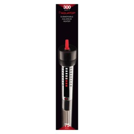 Aquatop 300W Aquarium Submersible Glass Heater – Fully Submersible for Fish Tanks Up to 75 Gallons, 68-93F Adjustable Temperature Range, Fresh & Saltwater Use, Aquarium Heaters, GH-300