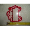 AJT VALENTINE HEARTS WAGON LOVE HOLIDAY SEASON COOKIE CUTTER USA