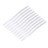 100Pcs Spiral Binding Coils Plastic Dia 9.5mm 3/8in 48 Teeth