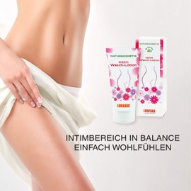 LUBEXXX Intimate Wash Lotion Gentle pH Neutral 50 ml - 100% Natural Cosmetics and Soap-free Hygiene for Daily Use