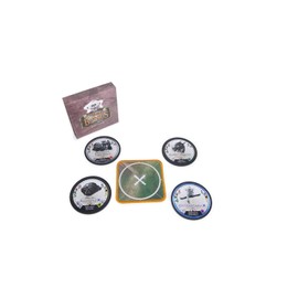 Too Many Bones Chip Coasters: Baddies