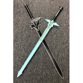 Sword Art a Online Kirito Foam Sword Set Elucidator Dark Repulsor Kirigaya (2 Swords) (L:40inch,S:32inch) (40)