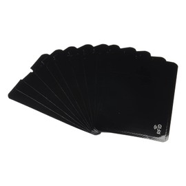 PATIKIL RFID Blocking Sleeves, 10 Pcs Aluminum Identity Theft Prevention Credit Cards Secure Protector Holders Sleeves for NFC Purse, Black