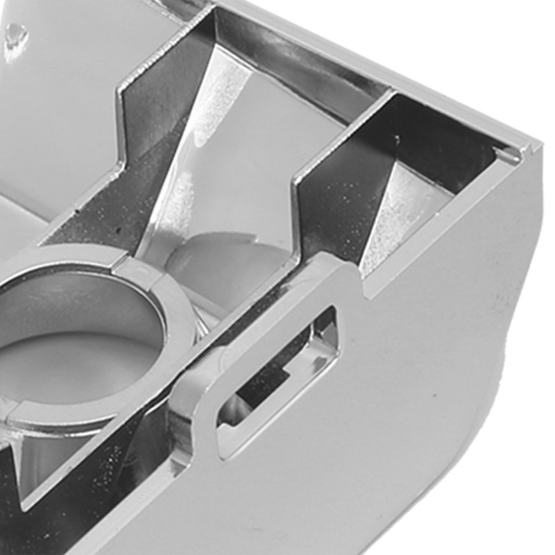 Chrome Door Handle Lock Bezel 80647‑ZC00A Left Side Exteroir Keyhole