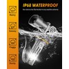 9005 LED Bulbs, 126,000LM 1800% Brighter 6500K Cool White, Plug