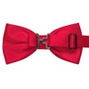 RBOCOTT Red Pre-tied Bow Tie Adjustable Bowtie for Men(21)