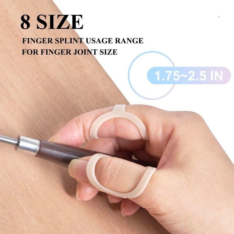 Conjunto de protectores para artritis los dedos 8 férulas corrección