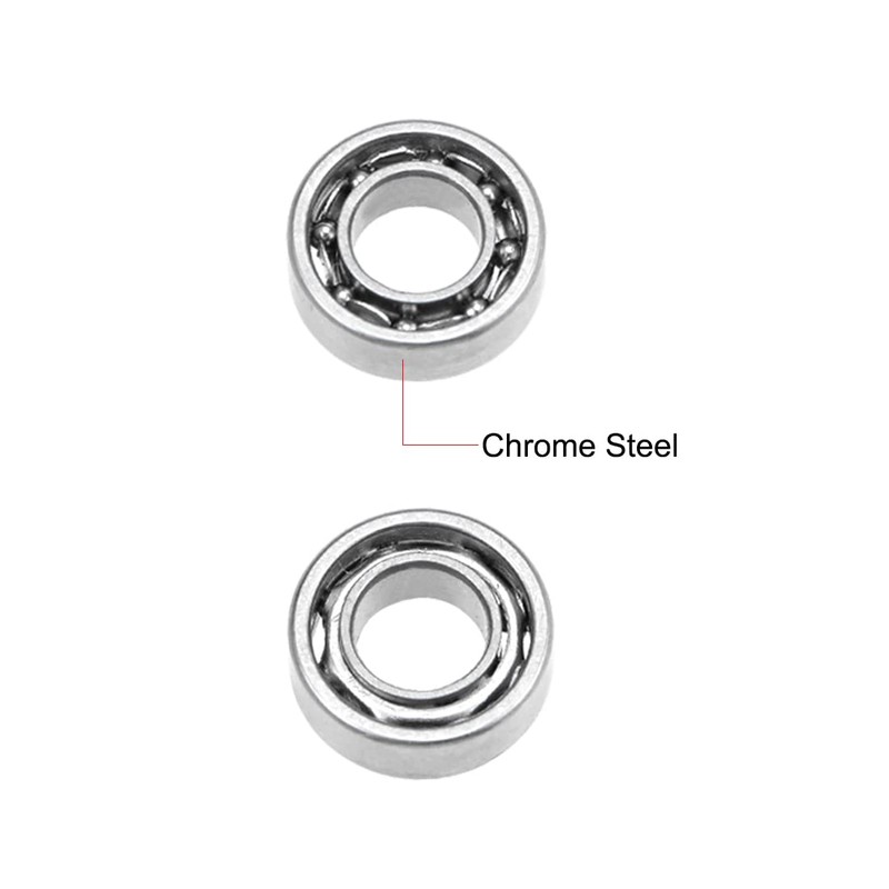sourcing map MR63K Deep Groove Ball Bearings 3mm Inner Dia