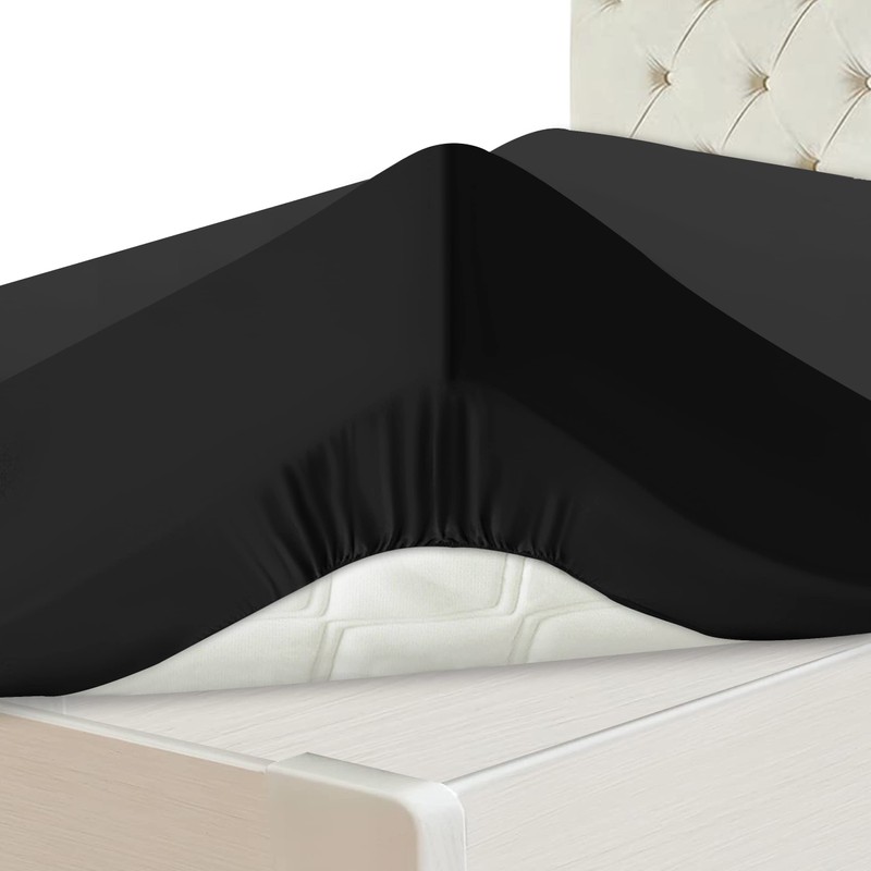 Hafaa Double Fitted Sheet – 25 cm Deep Easy Care