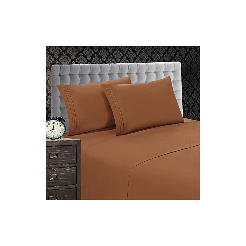 Elegant Comfort 1500 Thread Count Luxury Egyptian Quality Wrinkle and