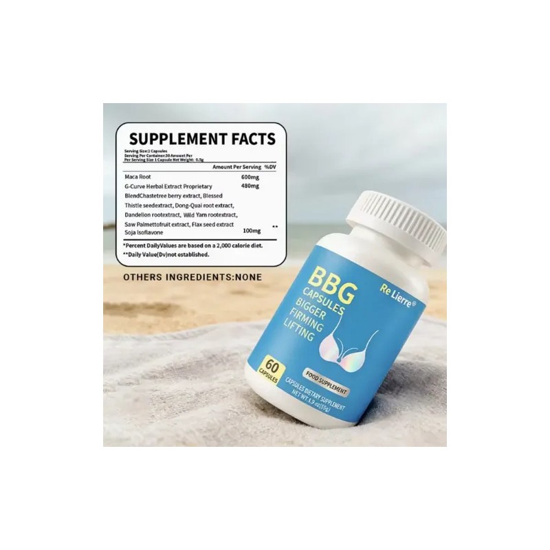 Re Lierre Cápsulas Bbg Maca Root/chaste Tree Berry/dong-qai