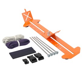 Catcan 2 in 1 Paracord Jig, Paracord Bracelet and Paracord Jig Making Kit, Adjustable Length DIY Craft Paracord Tools 4" to 13" with Free Cord and Buckles