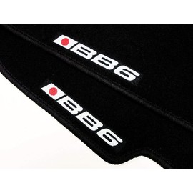 Black Floor MATS Carpets for Honda Prelude BB6 SH Logo 4PC Set Rare FITS 1997 Through 2001