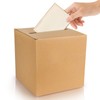 Lemicin Kraft Card Box Wedding Favors, Post Box Voting Box