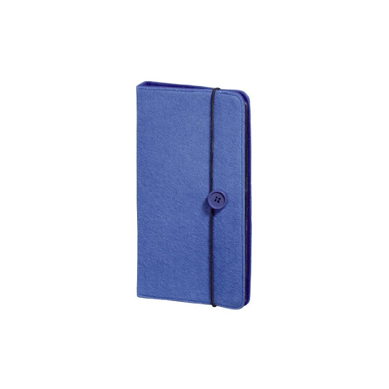 Hama Case for CDs/DVDs 48 Disc Capacity Felt Blue