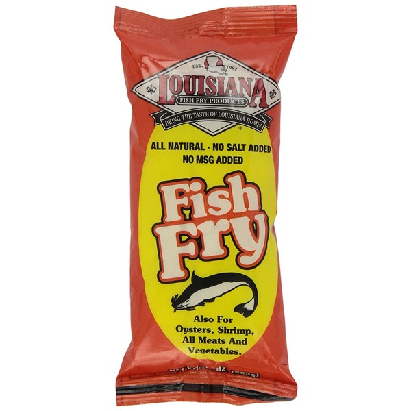 Louisiana Fish Fry Products All Natural Fish Fry, 10 oz (Packaging May Vary)