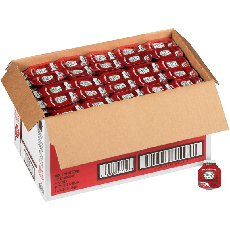 Heinz Ketchup Dip & Squeeze Single Serve Packet (0.95 oz