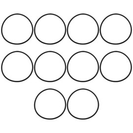 YINETTECH 10pcs Nitrile Rubber O-Ring 80x74x3mm Sealing Gasket for Roller Bearings Radial Ball Bearings Mechanical Equipment Pipeline Systems