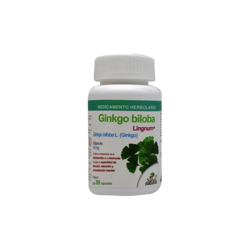 Ginkgo Biloba Lingnum 30 Cap-salud Natural