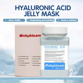 Mnhybteam Jelly Masks For Facials Professional, Skin Care Hydrating & Deeply Purifying Spa Set, (Hyaluronic Acid Pack of 1), 23 Fl Oz