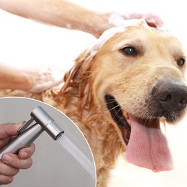 Bidet Handbrause Sprühkopf,WC Dusche Handbrause,Sprühkopf für Dusche Badezimmer,Bidet Sprayer Sprühkopf,Sprayer für Badezimmer Hygiene,Bidet-Toilettensprüher für Dusche Badezimmer Hygiene(Silber)