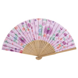 SENMAN Women's High Class Fan, Cute, Stylish, Traditional, Popular, Gift, Gift, Japanese Pattern, For Women, For Fireworks Displays, Overseas Souvenir, Yukata, Kimono, Japanese Accessories, Summer