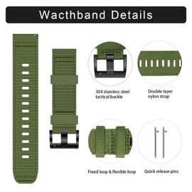Zeit Diktator Nylon Watch Bands 20mm 22mm Quick Release Woven Tactics/Sport Watchbands for Men