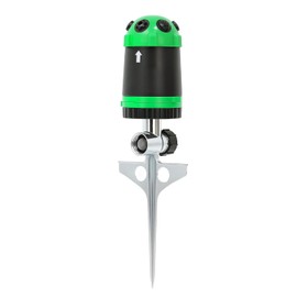 Restmo Multi-Adjustable Lawn Sprinkler with 6 Spray Modes