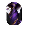Dubulle Mens Floral Silk Tie for Men Gold Purple Striped