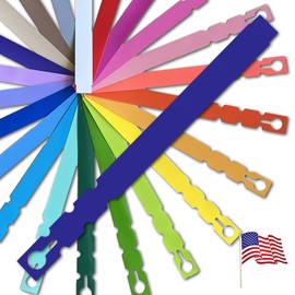 TAGKRAFTERS 9" x 3/4" Dark Purple - 150 Pcs - Plastic Plant Tags and Labels - Wrap Around Thermal Plastic - Nursery Garden Tree Labels | Made in The USA |